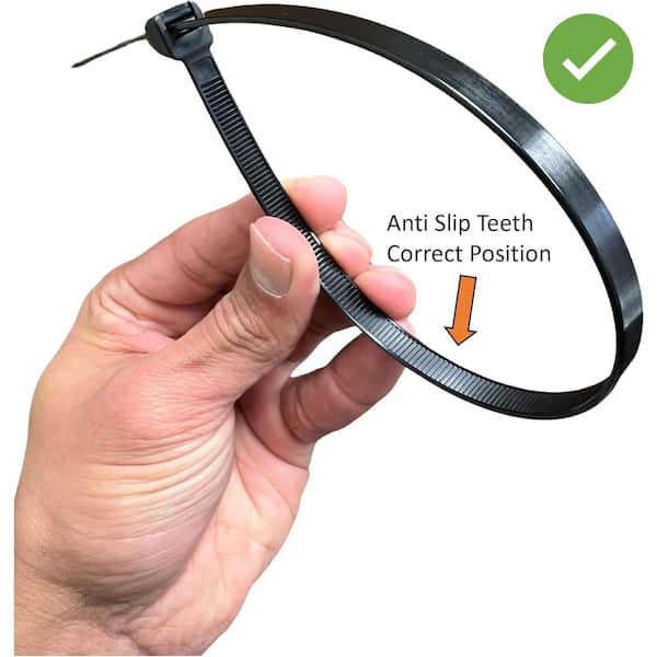 ネット１m×10m Ahfiwaso 1000Piece 8 in. Heavy Duty UV Resistant Nylon Cable Zip