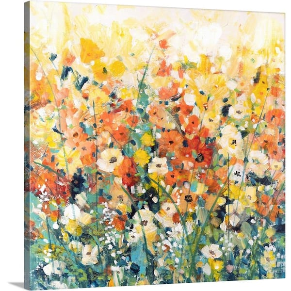 GreatBigCanvas "Parisian Spring II" by Tim O'Toole 1-Piece Museum Grade Giclee Unframed Nature Art Print 24 in. x 24 in.