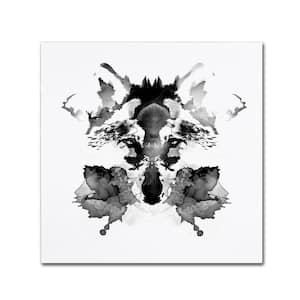 35 in. x 35 in. "Rorschach" by Robert Farkas Printed Canvas Wall Art