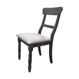 Selena Weathered Grey Side Chairs (Set of 2)