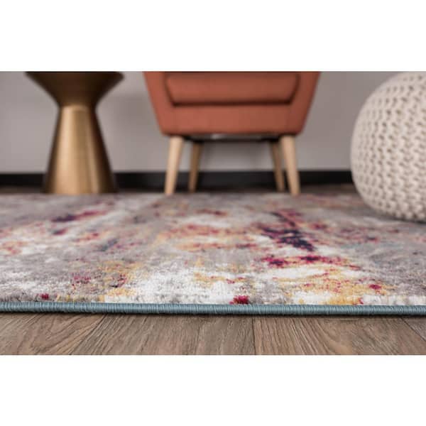 Moderns Shades Abstract Multi 2 ft. x 3 ft. Area Rug