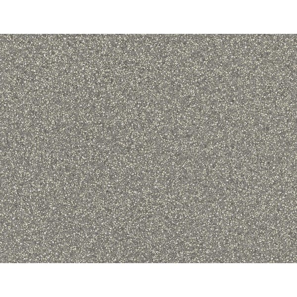 CASA MIA Mica Stone Effect Grey Paper Non-Pasted Strippable Wallpaper Roll (Cover 60.75 sq. ft.)