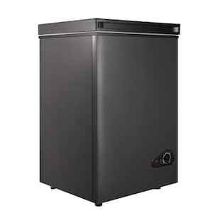 20 in. 3.5 cu. ft. Manual Defrost Chest Freezer with Adjustable Temperature in Black