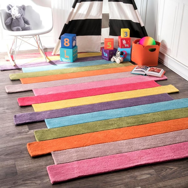 Baby Play Mat with Non-Slip Backing, 1.2 Thick Memory Foam Soft Padded  Carpet for Living Room/Bedroom , 5x7 ft Rug for Kids, Toddler, Children
