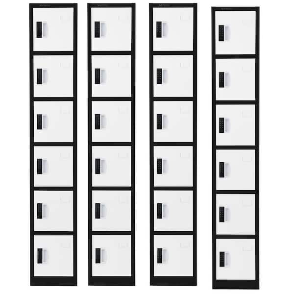 AdirOffice 4-Tier Steel Commercial Storage Locker with Digital ...