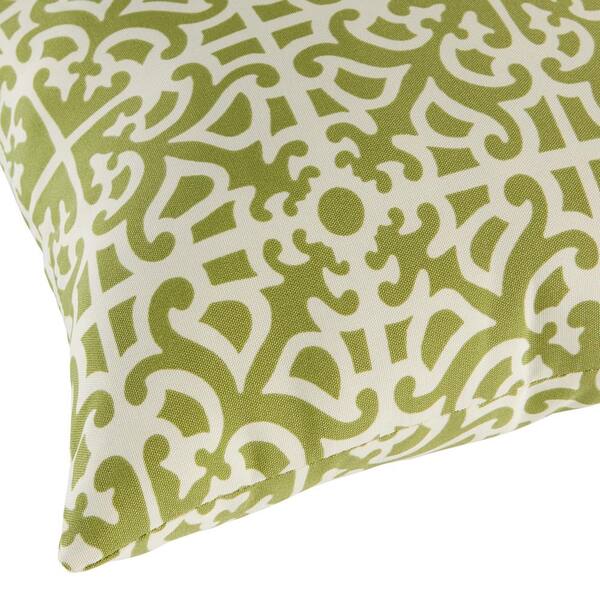 grass green throw pillows