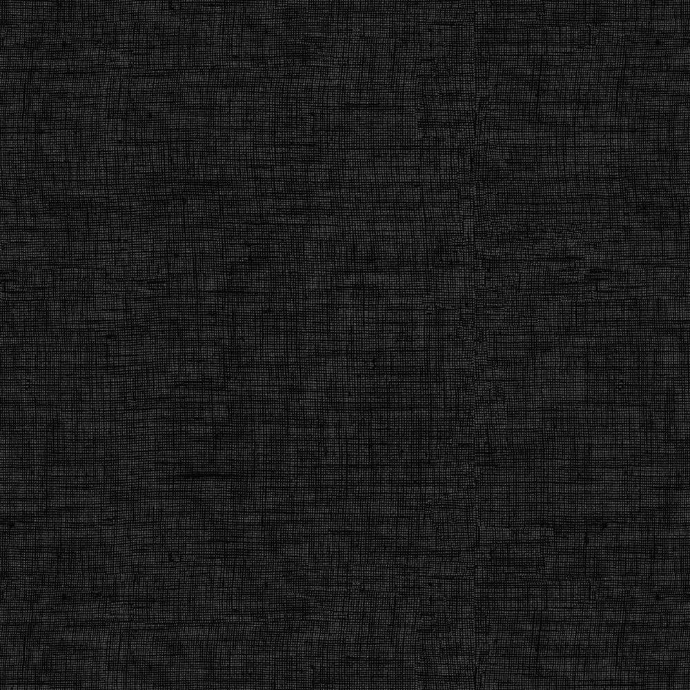 Black Polyester Tufted Outdoor Dining Chair Cushion, 21 x 40