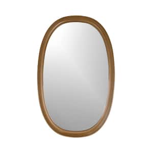 24 in. x 38 in. Maison, Pear Finish Modern Oval Mirror