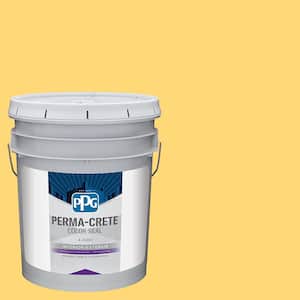 Color Seal 5 gal. PPG1206-5 Spiced Butternut Satin Interior/Exterior Concrete Stain