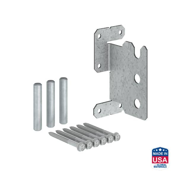 Simpson Strong-Tie 12-Gauge ZMAX Galvanized Concealed Joist Tie with (3) Short Pins