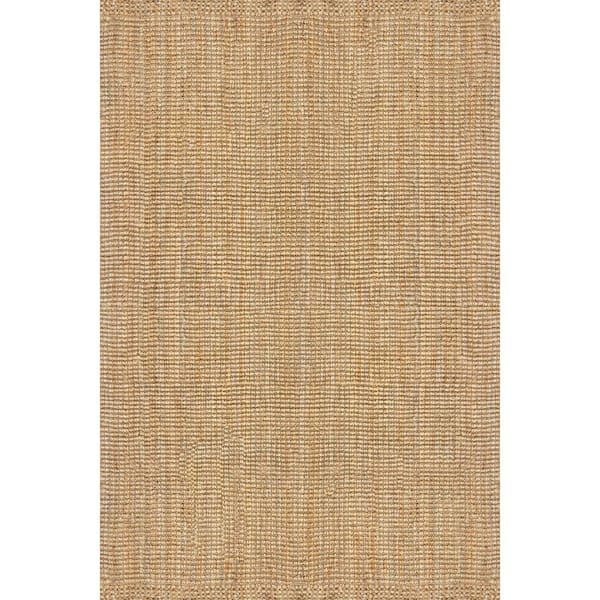 Home Decorators Collection Raleigh Jute Boucle Natural 3 ft. x 5 ft. Area Rug