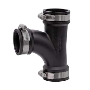 Fernco PE90 Flexible Rubber Elbow Coupling - 78-90mm EPDM Plumbing Boot For Pipe Connections-712166