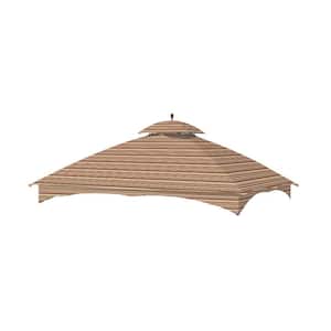 Standard 350 Stripe Canyon Replacement Canopy Top Set for 10 ft. x 12 ft. Massillon Gazebo