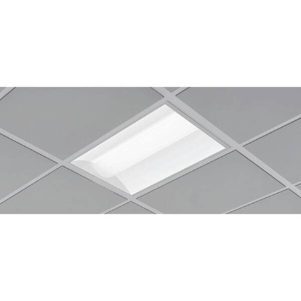 Metalux Cruze 2 ft. x 4 ft. White Integrated LED Troffer Retrofit 