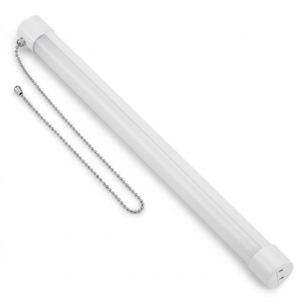4 ft. Single Tube 23-Watt Integrated LED White Garage Shop Light (1 Pack),2400 Lumens,5000K Daylight,Pull Chain,Linkable price history on PriceWatchPro