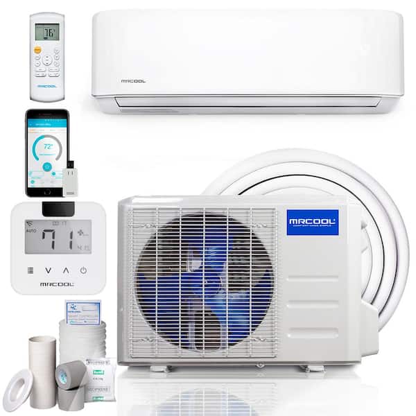 MRCOOL Advantage 3rd Gen 18,000 BTU 1-1/2 Ton Ductless Mini Split Air Conditioner and Heat Pump with Mini Stat 230V