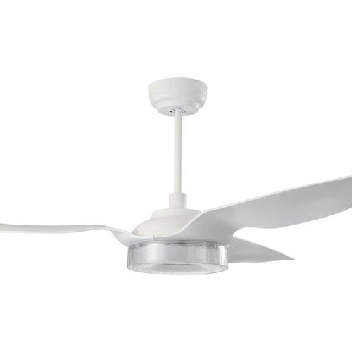 Icebreaker 60 in. Indoor/Outdoor White Smart Ceiling Fan,Dimmable LED Light (Set of 2),Works with Alexa/Google Home/Siri Ceiling Fans With Lights