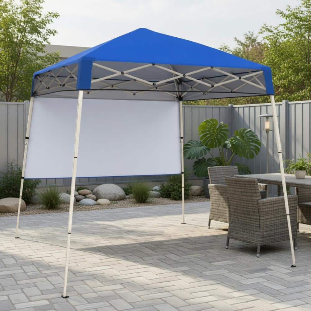 7 ft x 7 ft Pop-Up Canopy with Push-Button Lock, Portable Outdoor Shade, Multi Colors price history on PriceWatchPro
