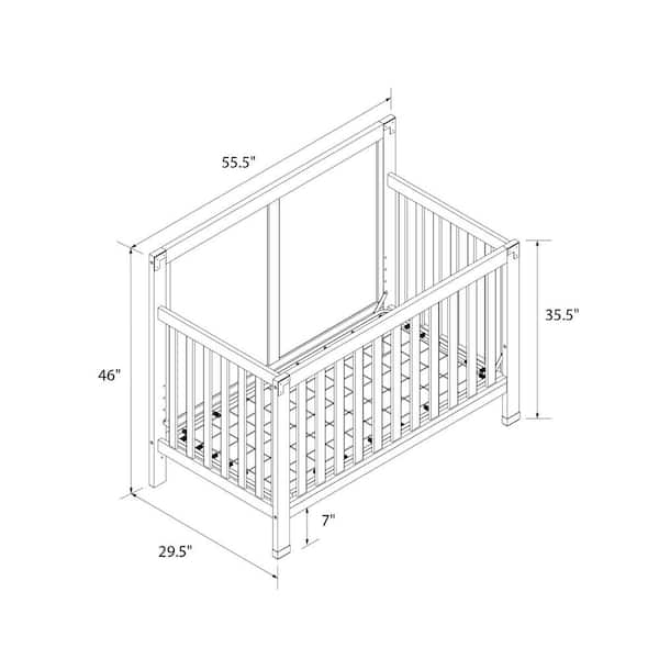 Graco 2024 crib bolts