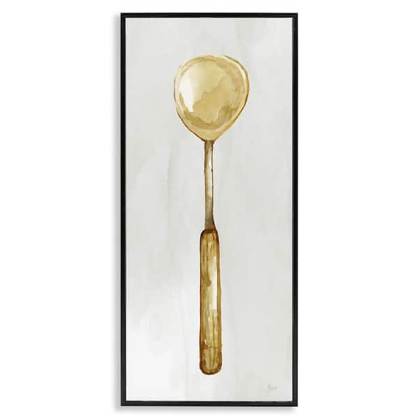 Rustic Kitchen Utensil by Nan Black Framed Food Giclee Art Print 30 in. x 13 in.