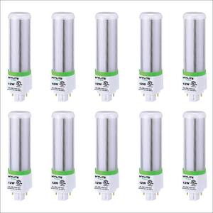 12W Omni-Bulb LED Lamp 32W/42W CFL Equivalent 5000K 1277 Lumens Ballast Bypass 120-277V UL Listed (10-Pack)