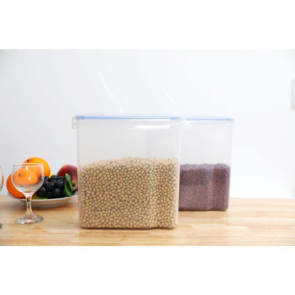 Crisper Reusable Space-saving Airtight Food Grain Cereal Container