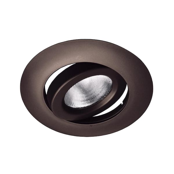 NICOR 6 in. Oil Rubbed Bronze Recessed Gimbal Ring Trim