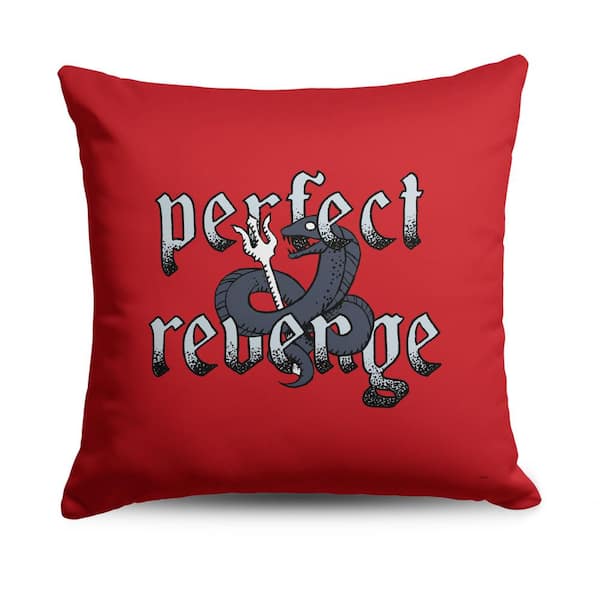 THE NORTHWEST GROUP Disney Descend 4 Revenge Printed 18x18  Multi Color Throw Pillow