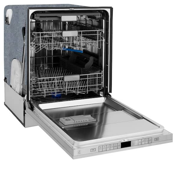 Autograph Edition 24 in. Top Control 6-Cycle Tall Tub Dishwasher with 3rd Rack in Stainless Steel & Champagne Bronze