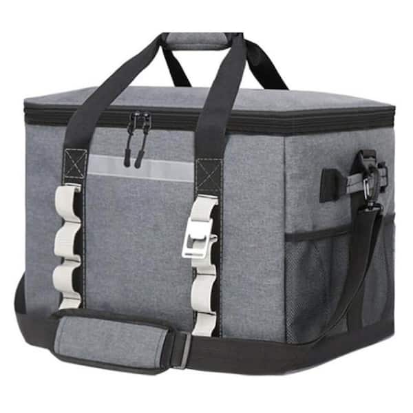 65 qt. Insulated Soft-Side Cooler Bag with Shoulder Strap Collapsible Leakproof for Camping Beach Picnic Outdoor