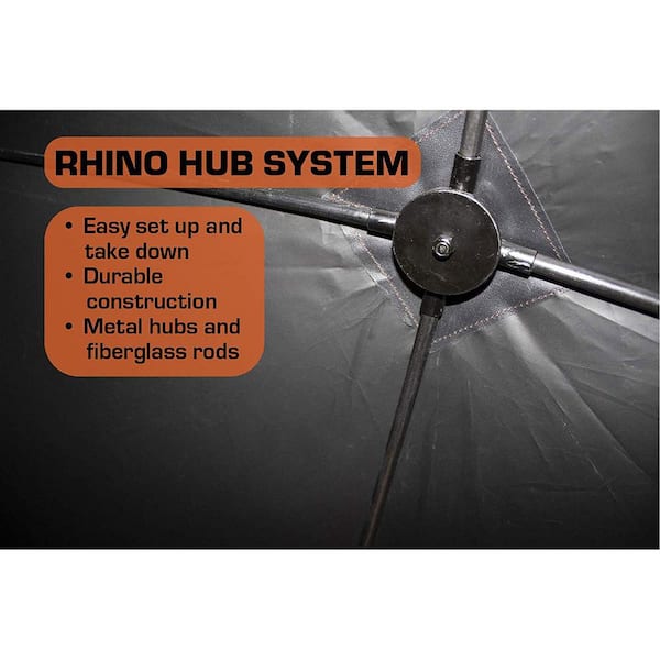 Edge 3-Person Game Hunting Ground Blind R150-RTE - The Home Depot