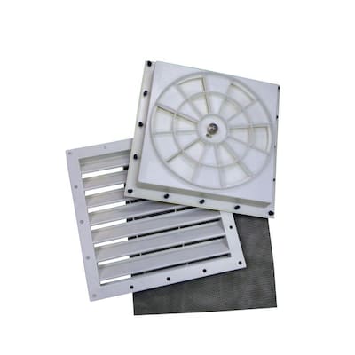 Automatic Shelter Vent Kit (2-Pack) with Two Vents, Two Screens, and Temperature-Controlled Automatic Open/Close