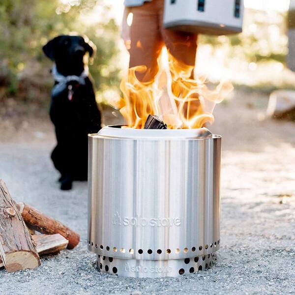 Solo Stove Ranger, Stand, Shelter Bundle Outdoor Stainless Steel Wood Burning  Fire Pit RAN-SD2.0+SHLT - The Home Depot