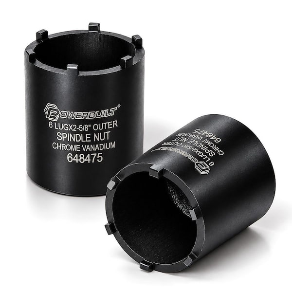 6-Outer Lug Spindle Nut Socket