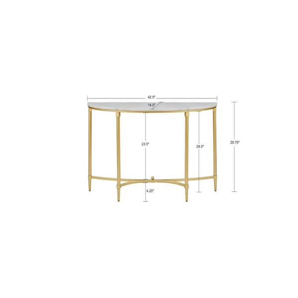 Madison park coen eyelet cutout end table top