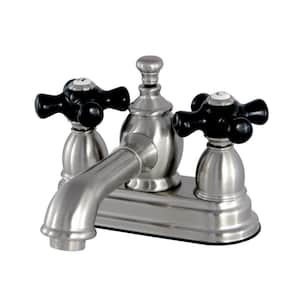 Duchess 4 in. Centerset Double Handle Bathroom Faucet in Brushed Nickel