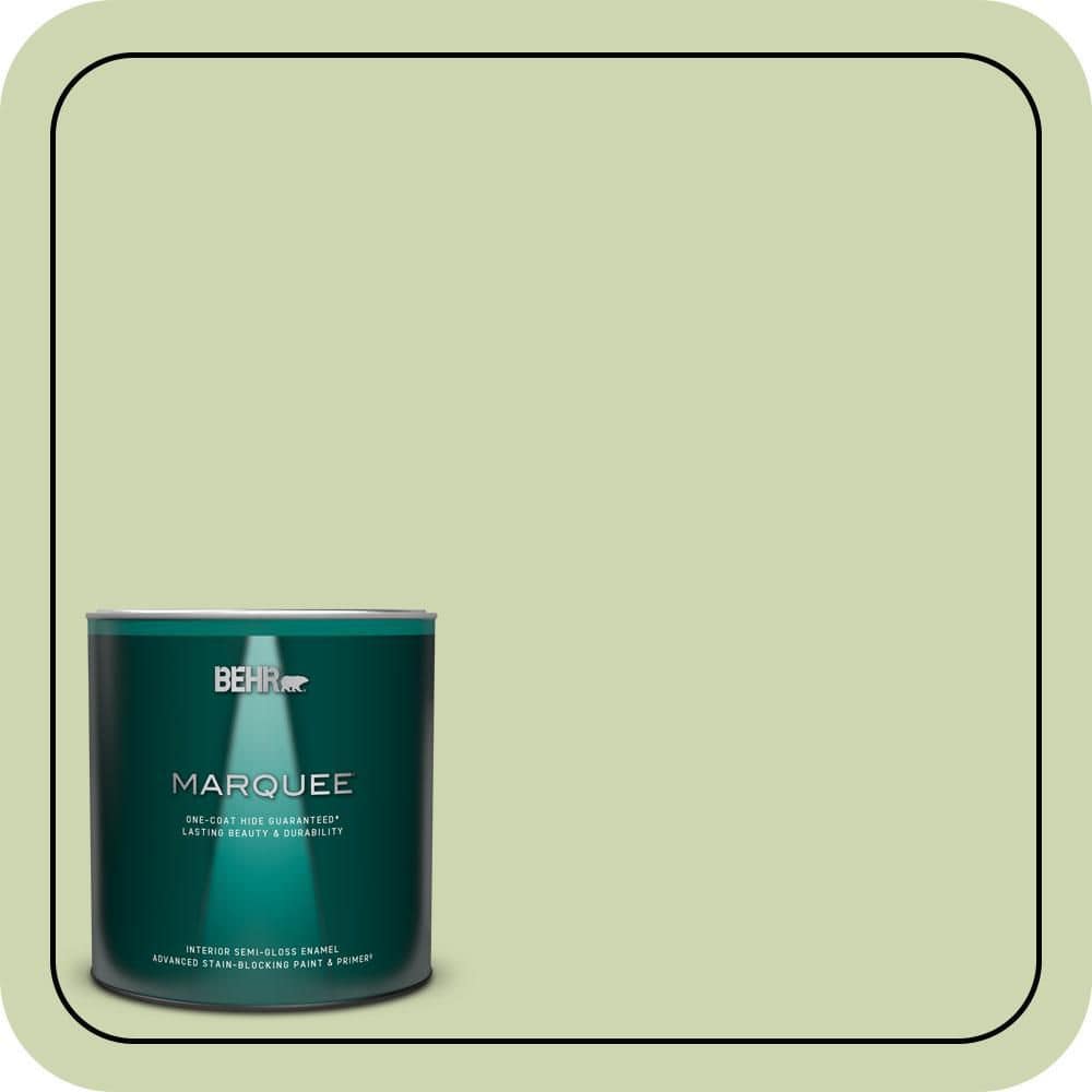 1 qt. #M360-3 Avocado Whip Semi-Gloss Enamel Interior Paint & Primer price history on PriceWatchPro