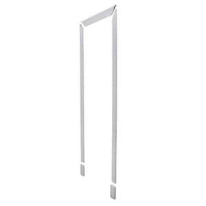 1.5 in. D x 2.125 in. W x 82 in. L Unfinished Aspen Wood Casing Kit