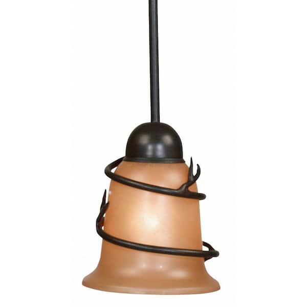 Kenroy Home Twigs 1-Light Bronze Mini Pendant