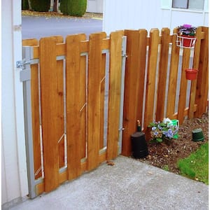 10x 40mm Galvanised Fence & Trellis Clips Bracket Panel Fixing Garden Post 