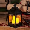 12.4 Battery Powered Outdoor Lantern August Grove