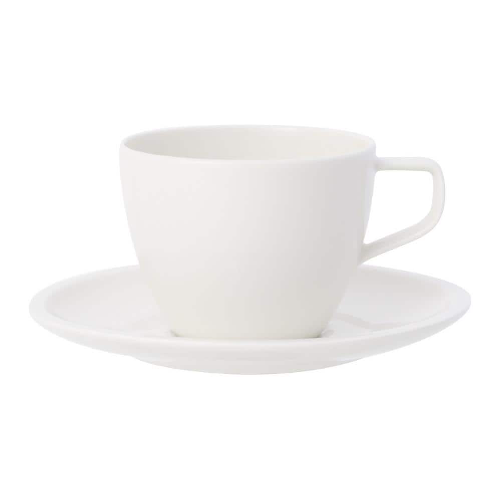 Artesano Original Premium Porcelain 6.25" White Tea Cup Saucer