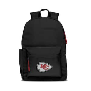 Kansas City Chiefs 17 in. Black Campus Laptop Backpack