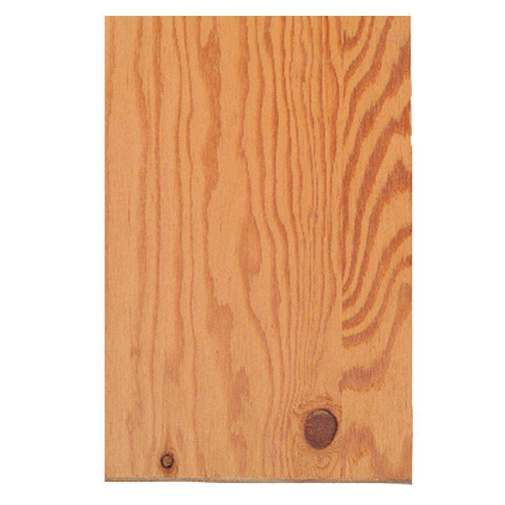 15 32 In 4 Ft X 10 Ft Sheathing Plywood Structural 1 Actual 0 