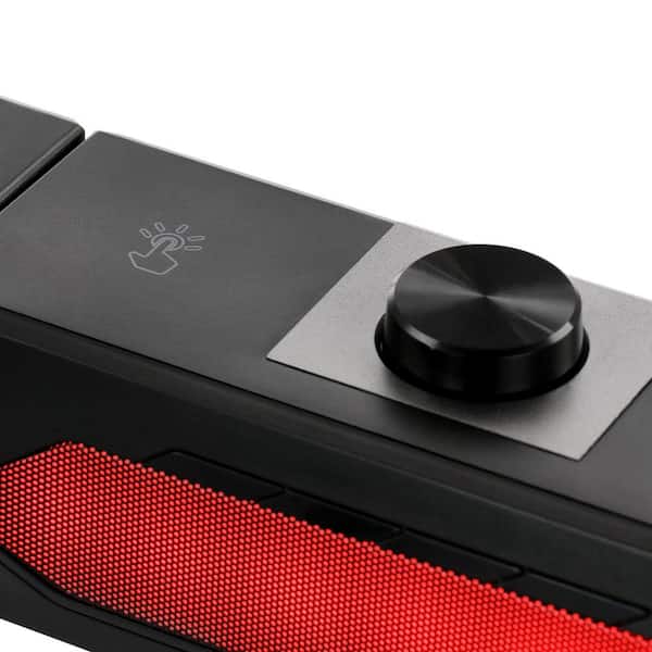 BEFREE SOUND Gaming Dual Soundbar with RGB LED Lights 985117835M - The Home  Depot