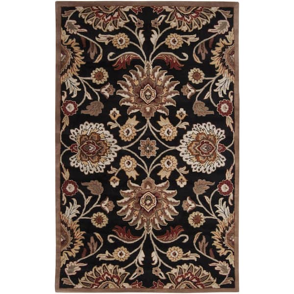 Artistic Weavers Cambrai Charcoal 4 ft. x 6 ft. Indoor Area Rug