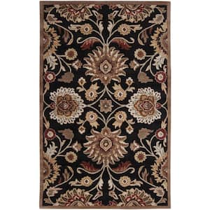 Cambrai Charcoal 4 ft. x 6 ft. Indoor Area Rug