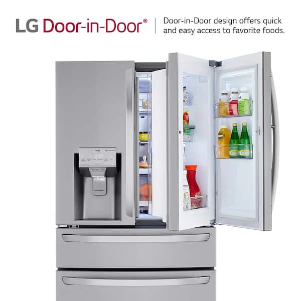 lg 4 door french door refrigerator counter depth