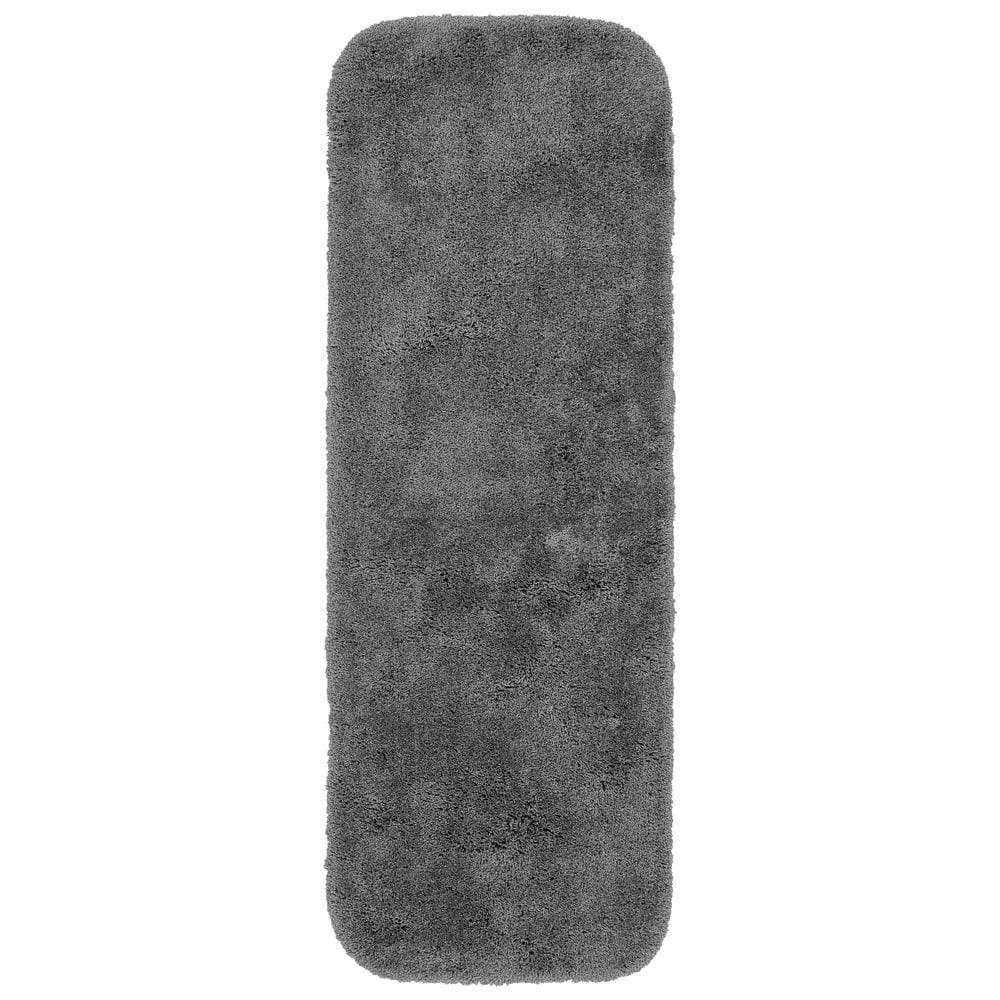 Finest Luxury Dark Gray 22 in. x 60 in. Washable Bathroom Accent Rug price history on PriceWatchPro
