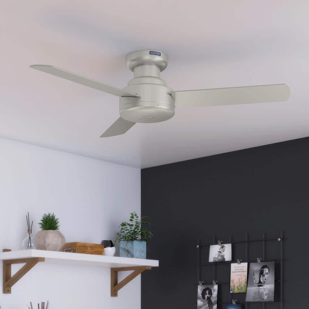 Presto 44 in. Indoor Ceiling Fan in Matte Nickel with Wall Control Included For Bedrooms price history on PriceWatchPro